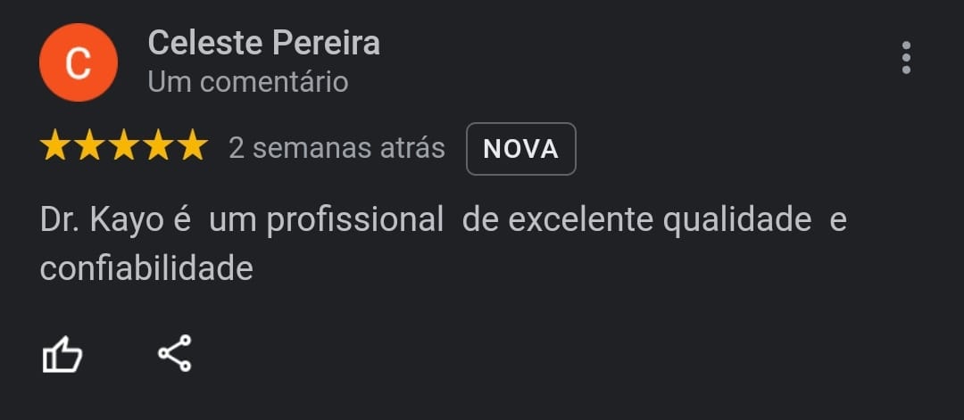 Depoimento de cliente