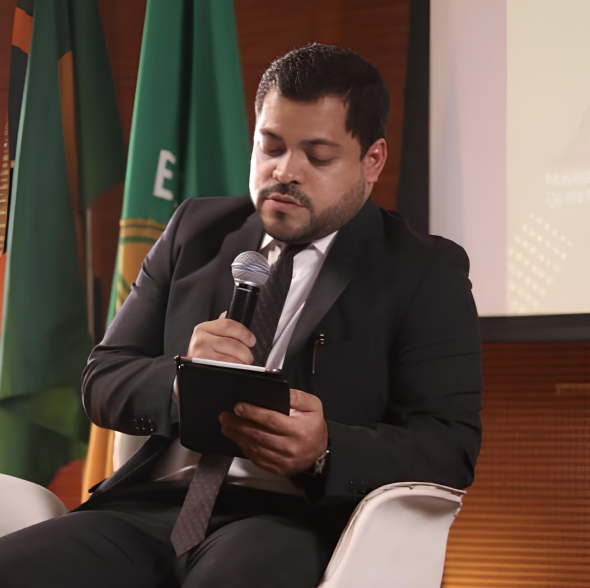 Kayo César em palestra